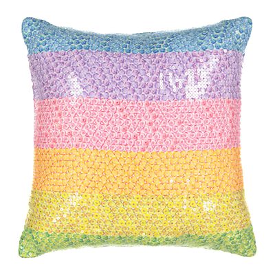 Waverly Kids Over The Rainbow Sequin Decorative Pillow